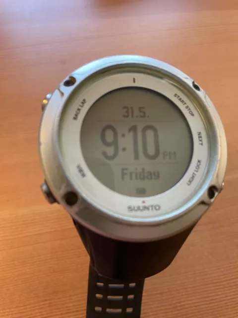 Suunto Ambit 2 with chest strap and charging cord