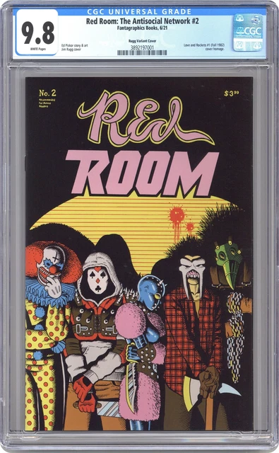 Red Room #2D Rugg 1:15 Variant CGC 9.8 2021 3892197001