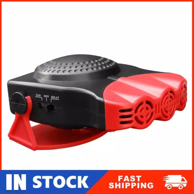 12V 150W Car Vehicle Electric Heater Automobile Defroster Demister (Red) RAU