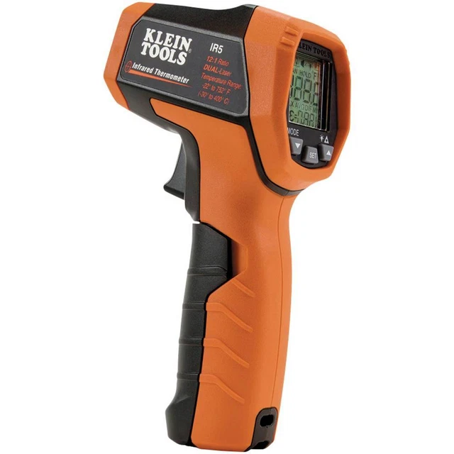 Thermomètre infrarouge Klein Tools IR5 Optique 12:1 -30 - 400 °C