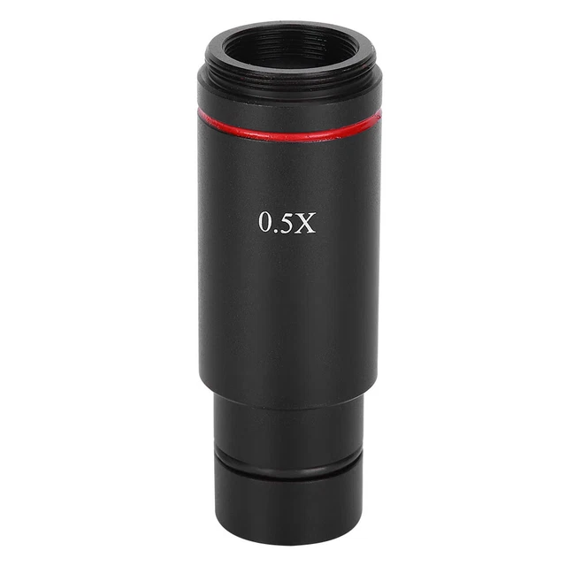 0.5X C Mount Microscope Camera Adapter Lens 25mm For Electronic Eyepiece CCD