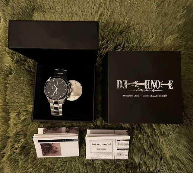 DEATH NOTE WATCH Light Yagami Model Super Groupies Limited Edition £274