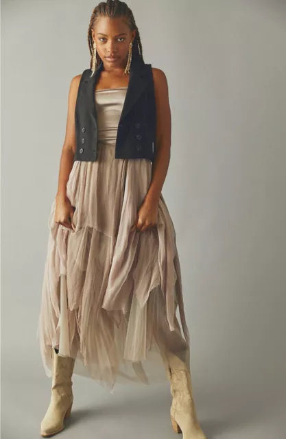 Free People Brenda Knight Nigel Preston 5 Ways Ballerina Skirt ONLY L Free People Brenda Knight Nigel Preston 5 Ways Ballerina Skirt ONLY L