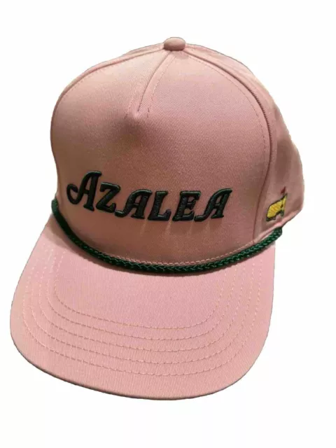 New Augusta National Masters Golf Tournament Pink Azalea Adjustable Hat