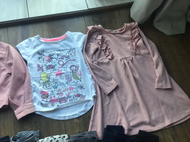 Girls Clothes Bundle Dresses, JACKET Leggings Tops age 3-4 years NEXT  , TU 16
