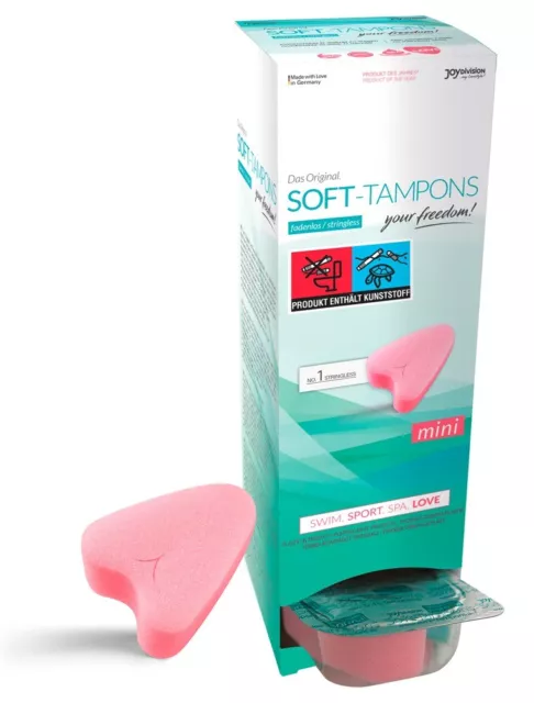 Mini Tampons Vaginaux pour Rapport Sexuel Sport Piscine Facile Confort Pro