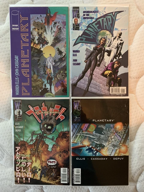 Wildstorm Comics Planetary 1-27 plus extras