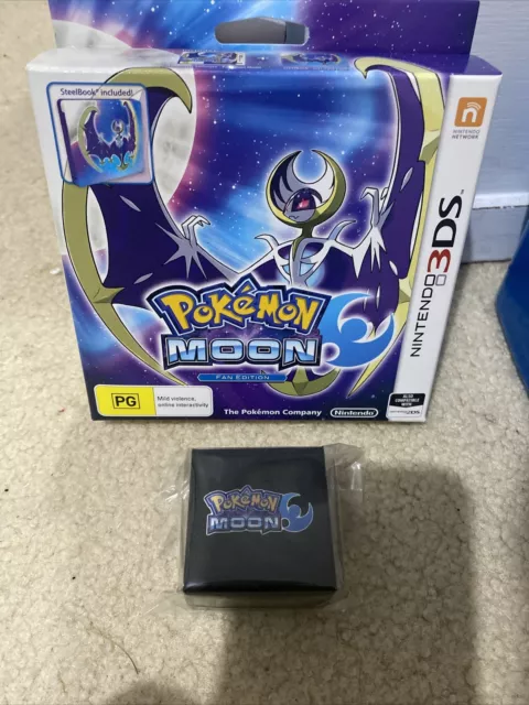 Pokemon Moon Fan Edition Nintendo 3DS Game - Boxed Complete! German Case