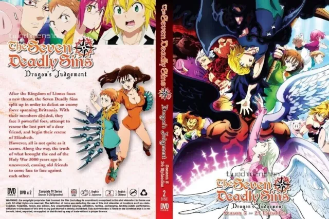 ANIME DVD~ENGLISH DUBBED~Nanatsu No Taizai The Movie 1+2~English sub+FREE  GIFT
