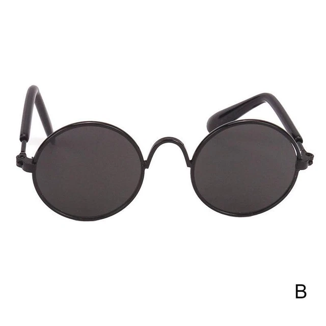 Black Doll Glasses Vintage Oval Glasses Suitable For 18 inches Silver Best O0H