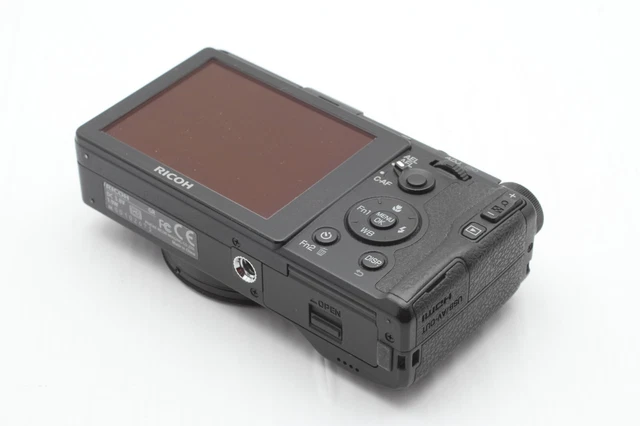 【NEAR MINT】 RICOH GR 16.2MP Digital Compact Camera Black JAPAN 10