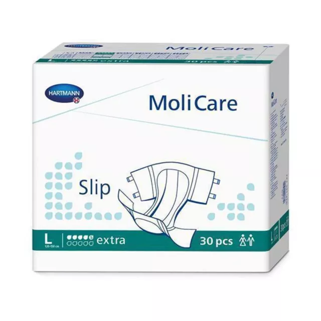 MoliCare Slip Extra 5 Tropfen Gr. L Windelslip 90 Stück