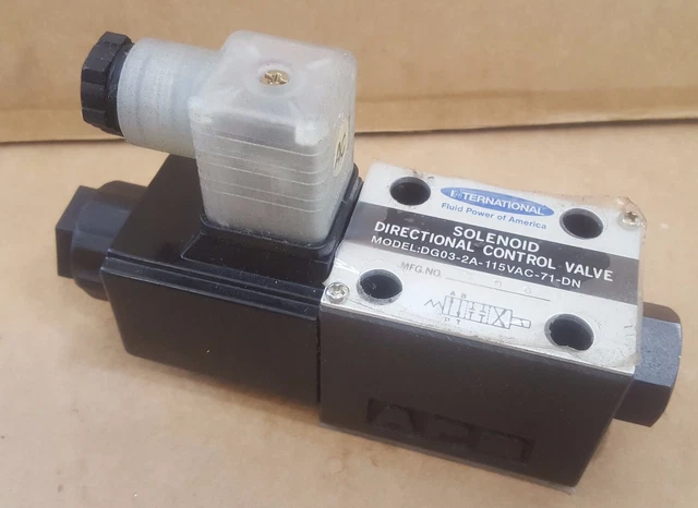 International Directional Control Valve Single Solenoid DG03-2A-115VAC-71-DN IFP