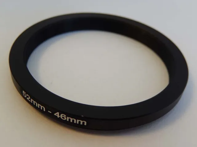 Step Down Adaptateur de filtre métal 52mm - 46mm pour Agfa, Minolta, Kodak
