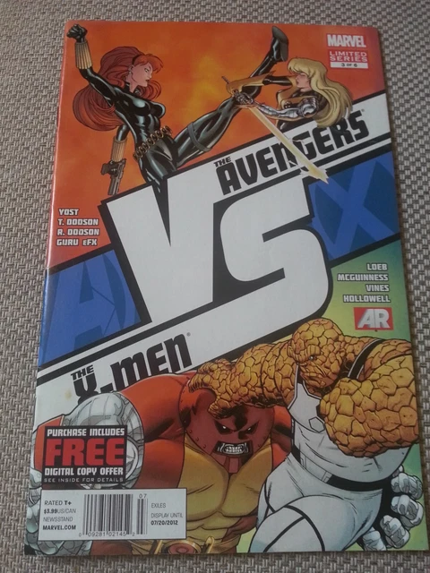 Marvel Comic Avengers VS Xmen #3 Aug 2012 Newsstand Variant VF