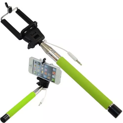 Take Pole Cable Handheld Camera Phone Extendable Selfie Monopod New