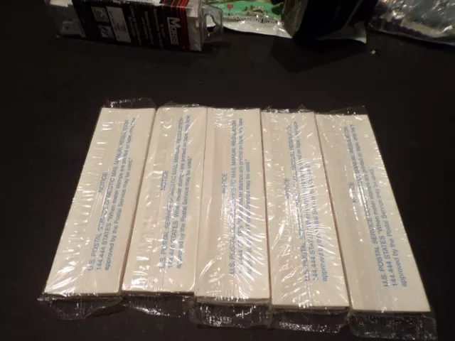 500 NEW Postal USPS Meter Tapes Official Tapes 5 sealed pks of 100 ea PC2N  B737