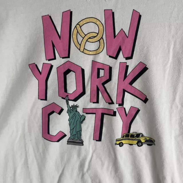 Peter Alexander Womens Size Small Long Sleeve Pyjama Top New York City Pink 2