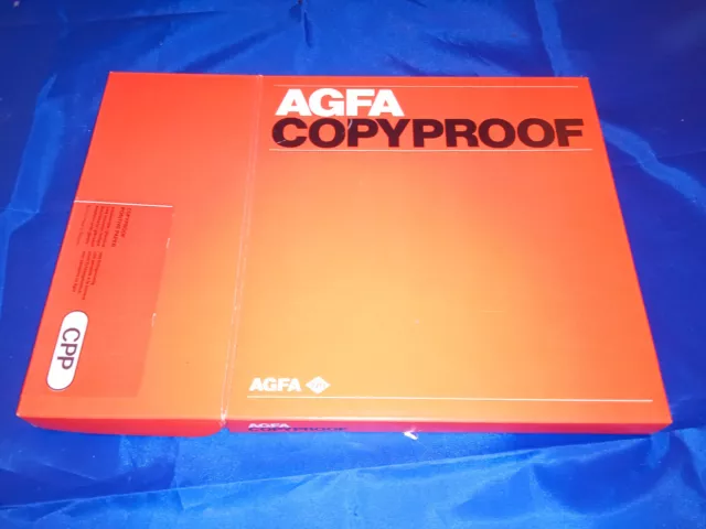 Agfa CPP, Copyproof Positivpapier.Größe  A4 1 Packung