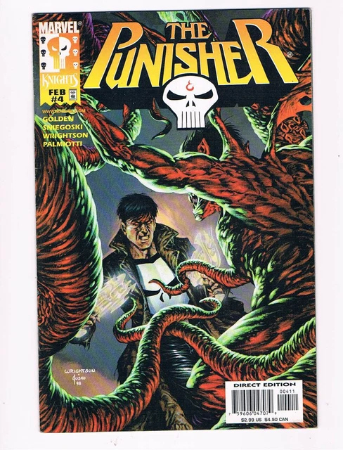 Punisher #4 (4th series) Marvel Knights - Wrightson/Jusko;  Marvel 1999 VF-