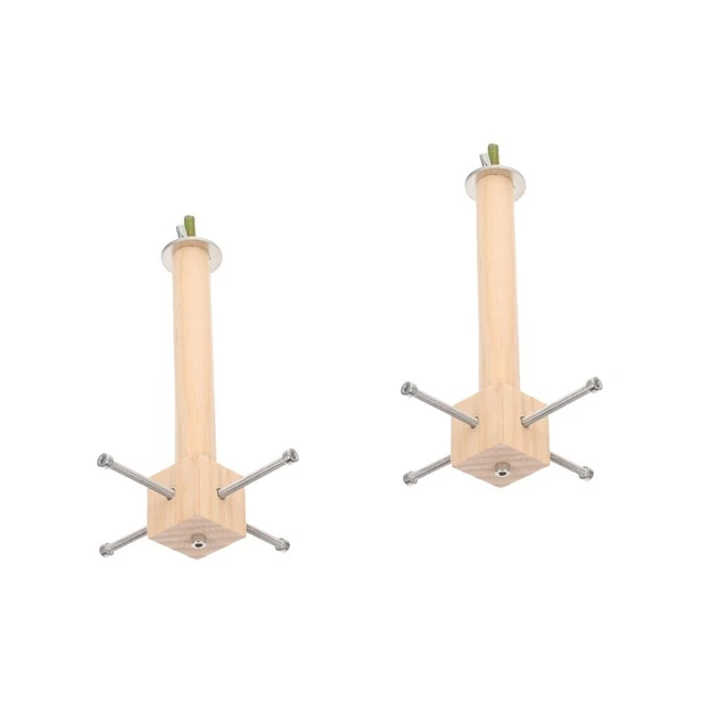 2x Vogel Futtersuche Spielzeug Papagei Obst Gabel Sittich Feeder