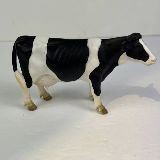 Schleich Cow Black & White Holstein Germany Figure 2000 Retired
