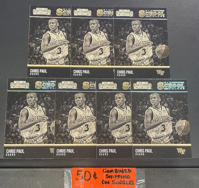 💥7 of Chris Paul CARDS💥2015 Contenders SUNS WAKE FOREST