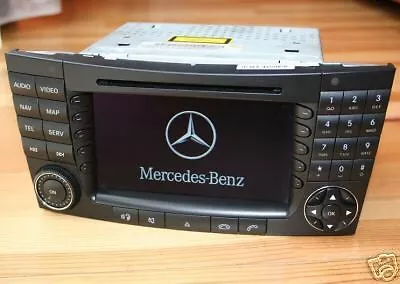 GPS COMAND APS 16.9 COULEU MERCEDES W211 E CLS  MP3 NAVIGATION  DVD TV TEL gps33