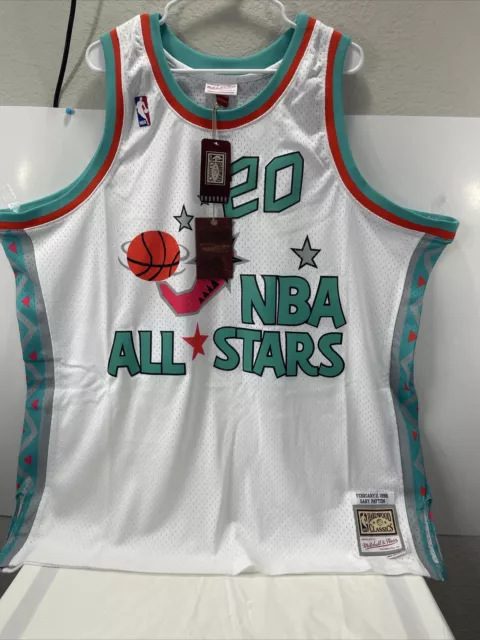 NBA ALL STAR WEEKEND 1996 Michael Jordan 1996 All Star Game Jersey Size  Small Shawn Kemp 1996 All Star Game…