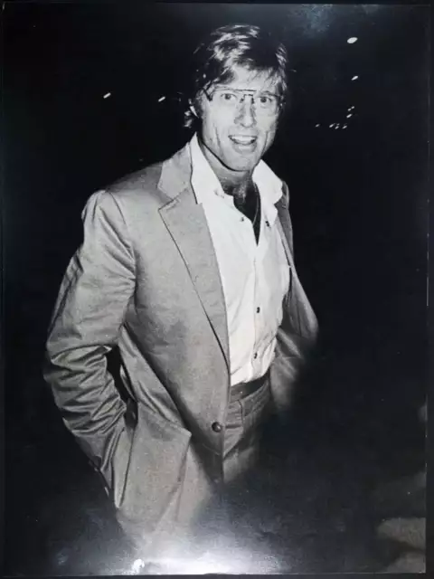 Photo de presse vintage Robert Redford Années 80 FT 459 - tirage 27x37 CM