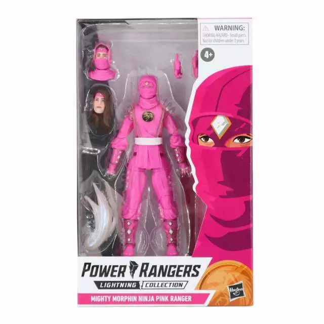 Power Rangers Lightning Collection Ninja/Ninjetti Pink Rangers Kimberly and Kat!