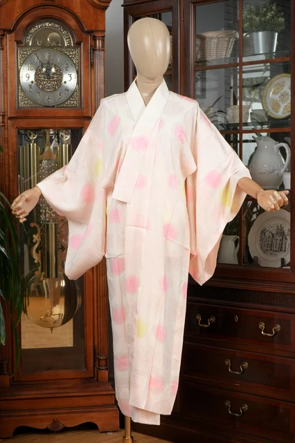 Dear Vanilla Japanese Juban Undergown Women's Kimono Inner Robe Genuine Vintage