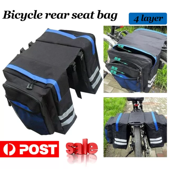 Bicycle Storage Saddle Bag Cycling Rear Pouch Bike Seat Outdoor Waterproof Bags