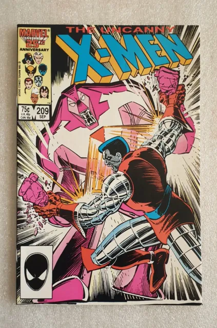 UNCANNY X-MEN Vol.1 #209 (1986) CHRIS CLAREMONT JOHN ROMITA JR - MARVEL 2