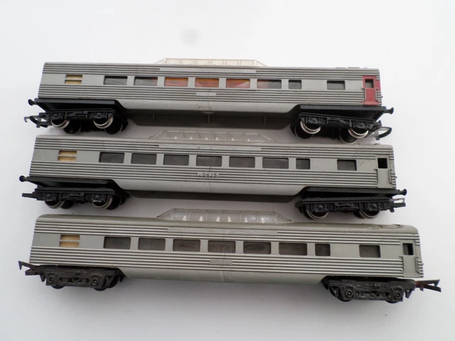 Triang R 425 3 X TRIANG R24/25 Transcontinental Grey Doble Decker Coaches Unboxed £9 ...