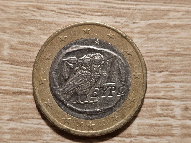 1 Euro Griechenland 2002 S Im Stern SONDERPRÄGUNG 1 EURO Griechenland 2002 Mit "S" im STERN EUR 1,00