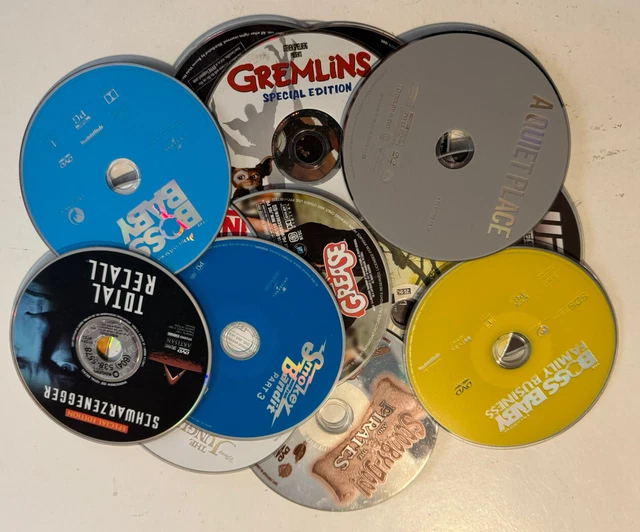 LOT OF 340 DVDs Wholesale / Bulk DVDs Lot Assorted Genres & Ratings