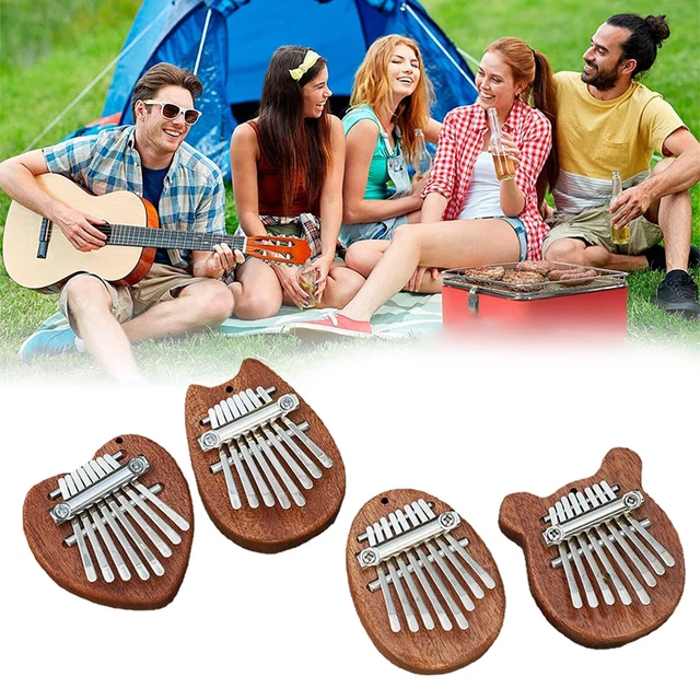 Mini Kalimba 8 Keys Thumb Piano Finger Keyboard Musical Instrume Kids Toy Gift