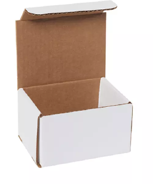 300 Pack 5x4x3 White Corrugated Shipping Mailer Packing Box Boxes 5" x 4" x 3"