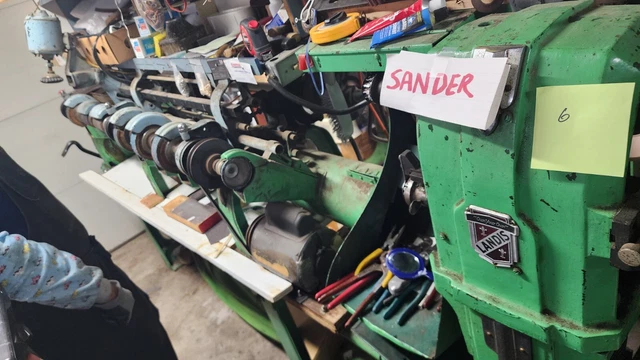 Landis Sanding Machine, Trimmer, Dust Vacuum Shoe Repair Landis Sanding Machine, Trimmer, Dust Vacuum Shoe Repair