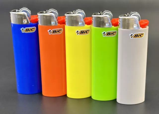 10 X Large Bic Lighters Maxi Cigarette Lighter. FREE SHIPPING