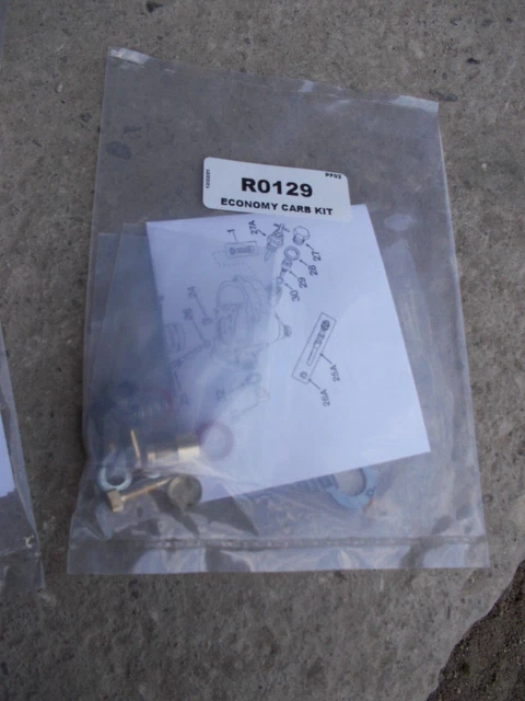 Alls Chalmers 170 D17 WD45 AC Tractor Economy Carburetor Rebuild Kit R0129 Alls Chalmers 170 D17 WD45 AC Tractor Economy Carburetor Rebuild Kit R0129