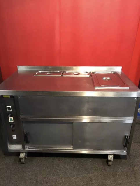 Hot Cupboard With Wet Bain Marie Commercial Catering