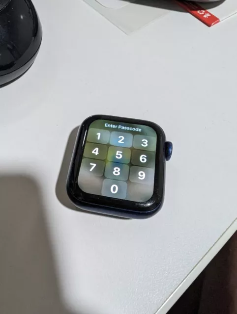 APPLE WATCH SERIES 6 Aluminum 40mm Cellular Unlocked Blue 125.00