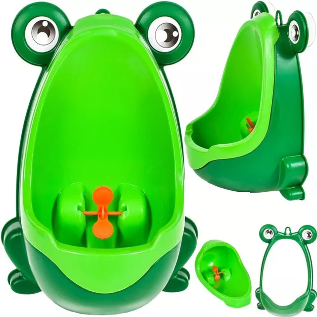 MalPlay Urinal Baby Töpfchen Kindertoilette für Jungen Frosch