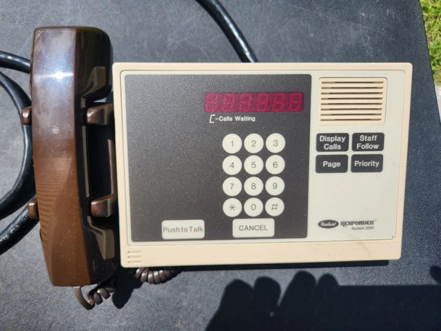 Rauland-Borg NCS3010 Responder  3000 Nurse Console Can't Test PARTS ONLY