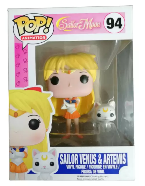 Funko Pop Animation Sailor Venus et Artemis Original Neuf