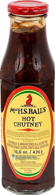 21,31 €/L MRS Ball's Chutney Hot (375 ml) | salsa binario verdure grigliata tagliente