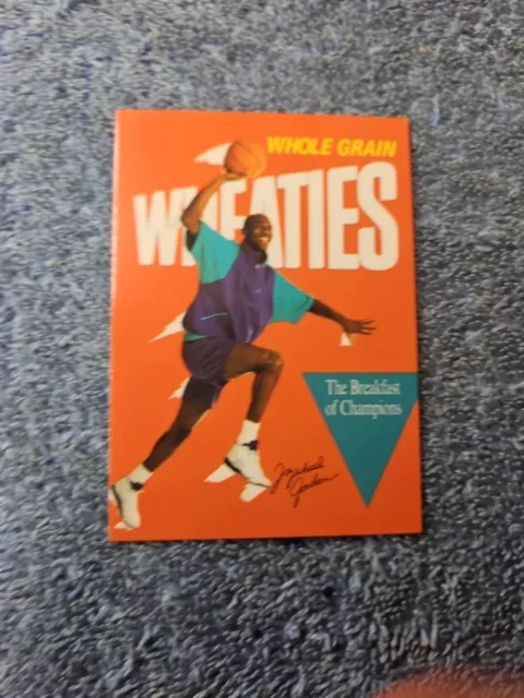 Michael Jordan - "Wheaties Card" Non Licensed  Look!!!