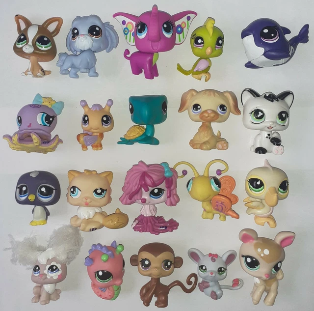 Lot de 12 Figurines LPS Little Pet Shop Chat Chien | DBZ Store